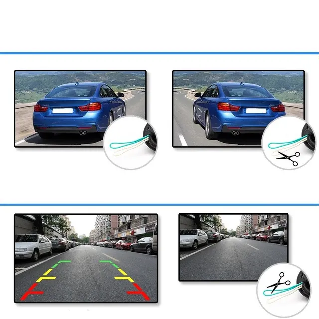 Caméra de stationnement grand angle avec vision nocturne