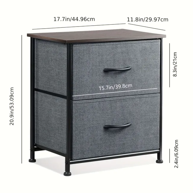 1pc Night Deposit Box With 2-layer Drawer, Large Capacity Storage Stand On Books, Free Standing Night Table, Resistance Storage Clothes, Storage Furniture Pro Houses Do Bedrooms, Bathrooms, Offices, Chambers