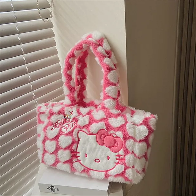 Cute plush soft handbag - various patterns