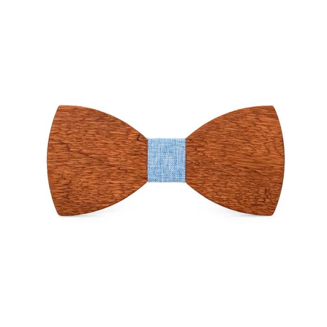 Wooden bow tie for men