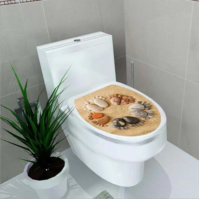 3D Sticker for toilet