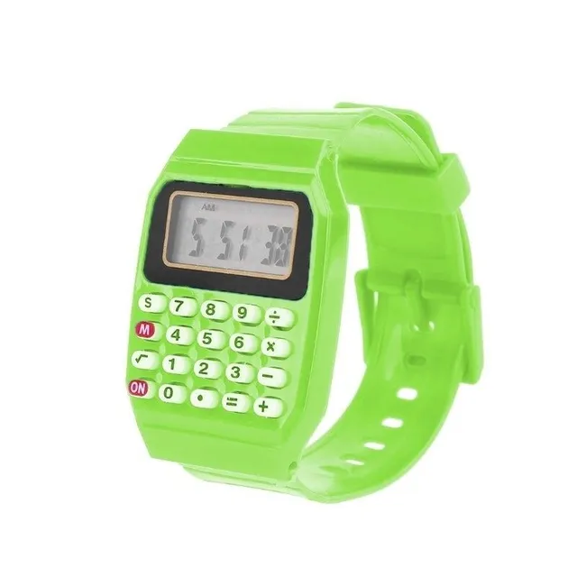 Baby watch with calculator