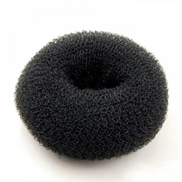 Spona do vlasů Donut - Černá