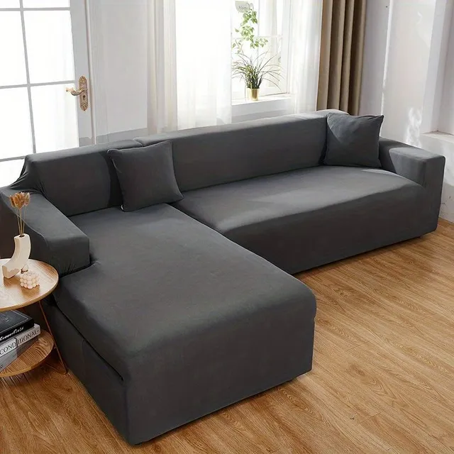 Universal elastic sofa cover - anti-slip, with furniture protection - bedroom, office, living room - comfortable home