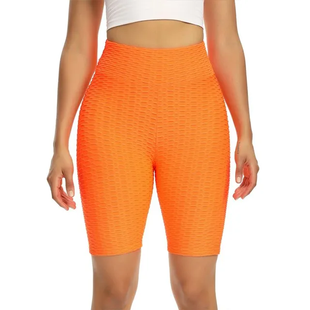 Women's sexy legging shorts with pushup appearance