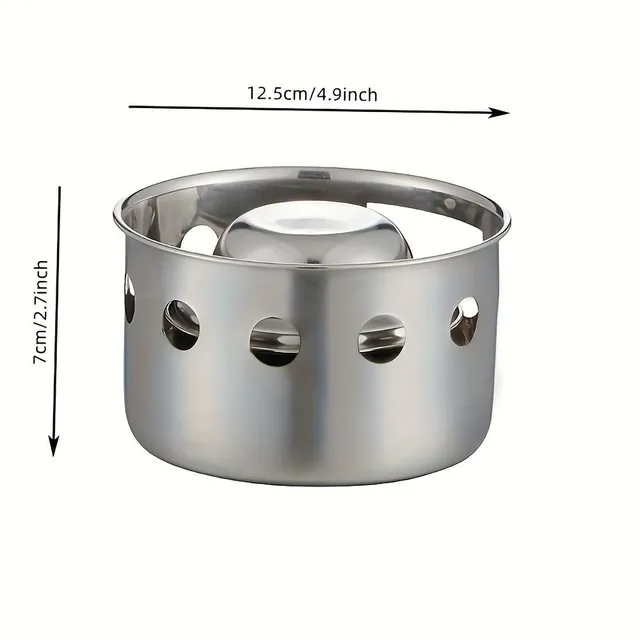 Transferable camping stove for hiking, camping and picnic. Stainless steel grill for BBQ and charcoal