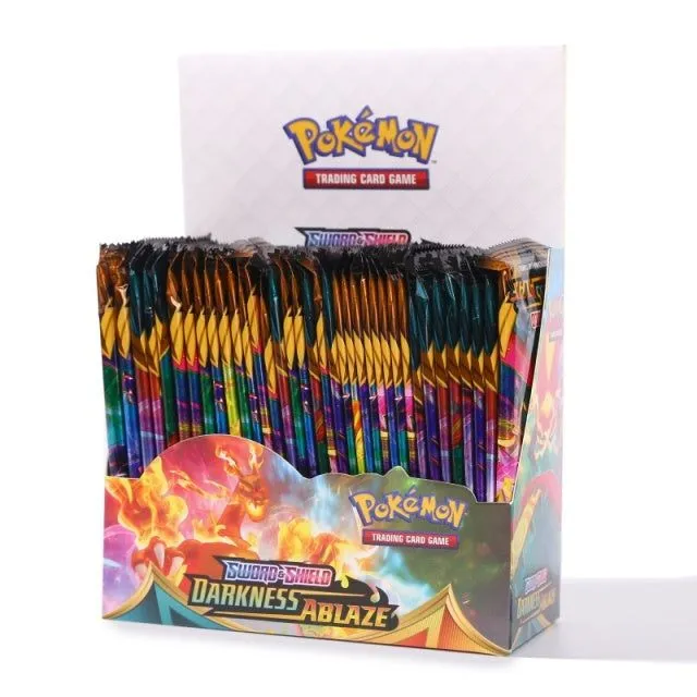 Boîte de cartes Pokémon Darkness Ablaze - 324 pièces