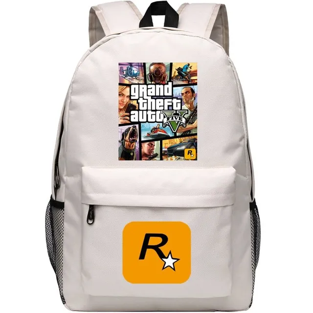 Płócienny plecak Grand Theft Auto 5 dla nastolatków