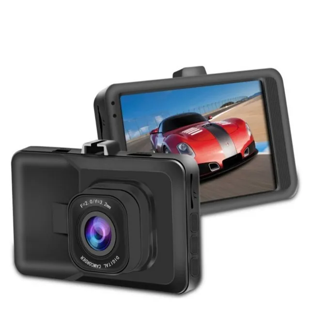 Teljes HD autó kamera - fekete
