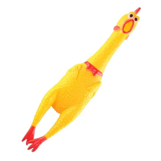 Smoking Chicken - Fun sand toy for dogs with safe rubber chewing material