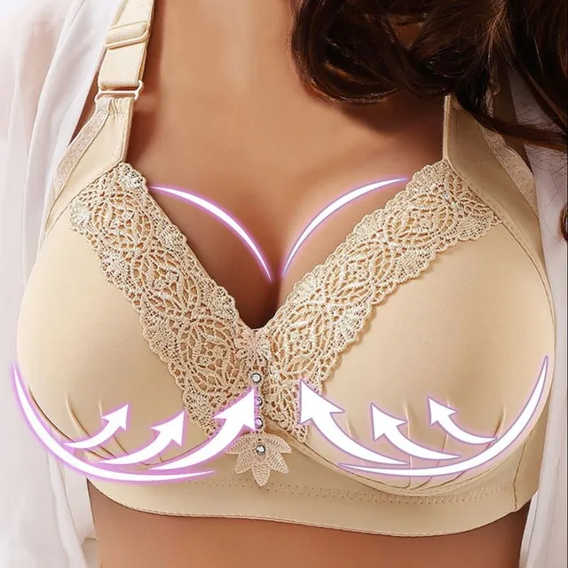 Women's solid bra in a sexy design
