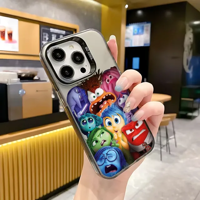 Trends silicone cover on iPhones with motifs of favorite characters from a fairy tale In the head 2 - Inside Out 2