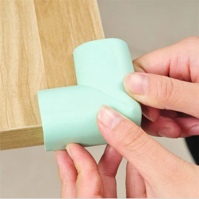 Silicone cover for corner furniture for child protection 4pcs / protection against injury