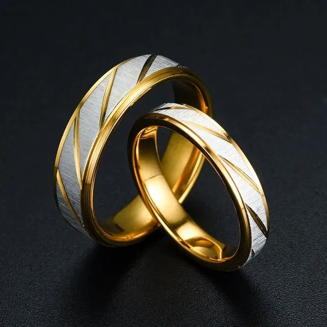 Snubné prstene pre páry - 2 farby