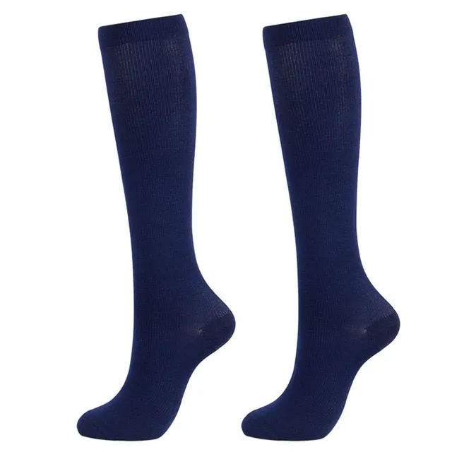 Unisex fashion compression socks for sport