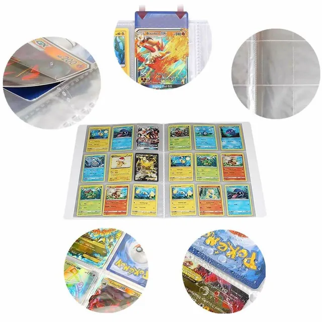Stylové album na sběratelské kartičky s motivy Pokémon