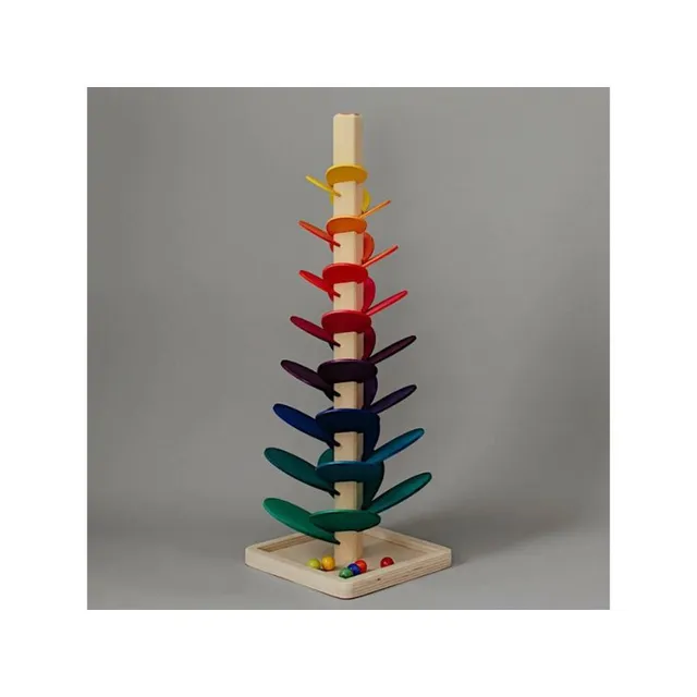 Educational children's toy - sound tree, ball track