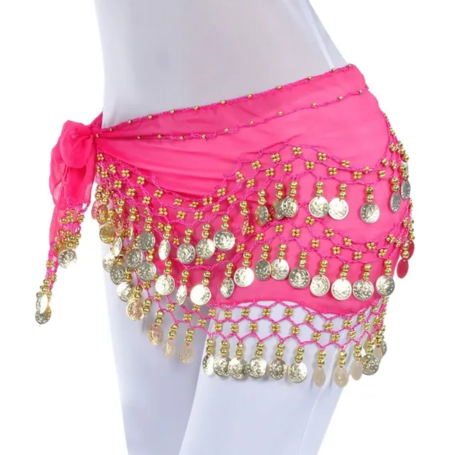 Penny scarf for belly dancing