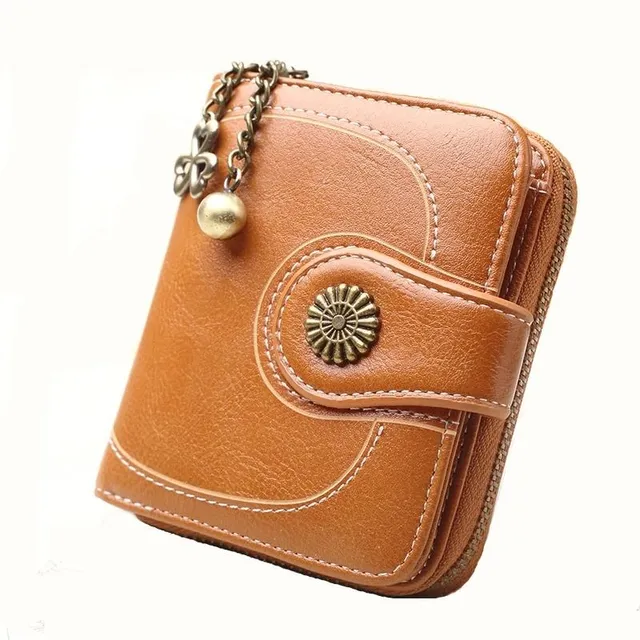 Women's small leather wallet M263