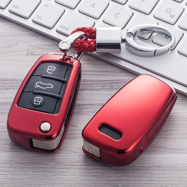 Metallic car key case