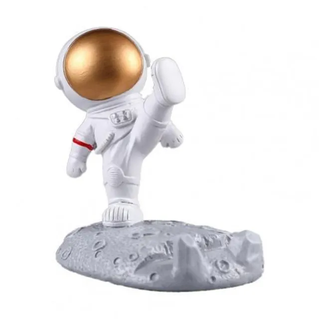 Practical astronaut-shaped stand for mobile phone