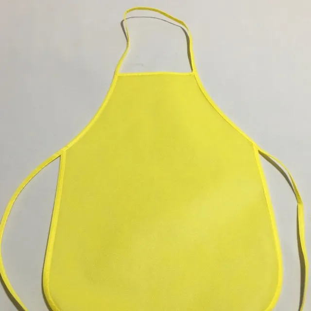 Baby waterproof single color apron Noah