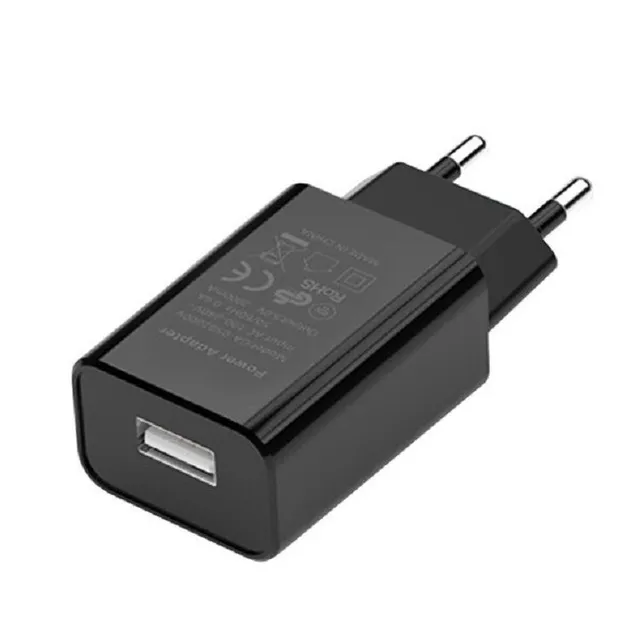 USB mains charging adapter