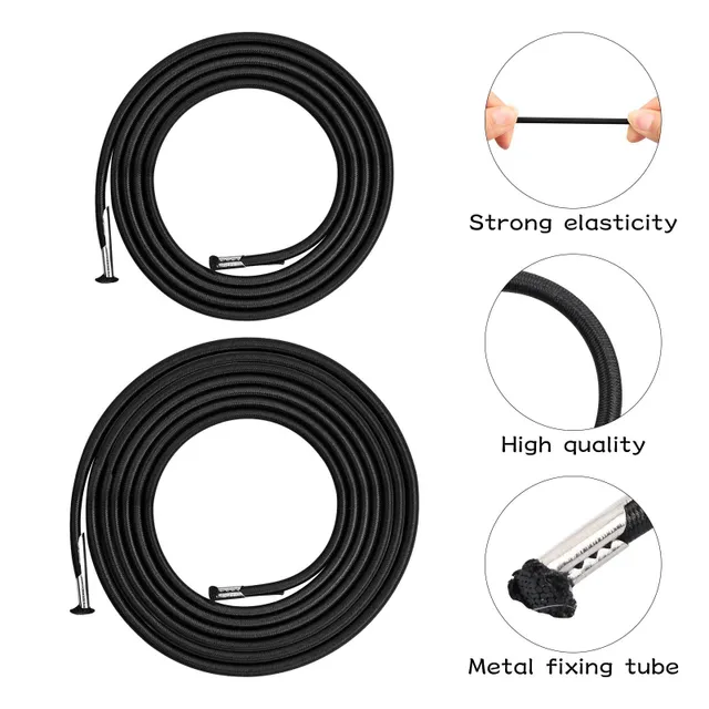 Corde elastice pentru scaune de grădină (4 buc) - set universal pentru înlocuire și reparare