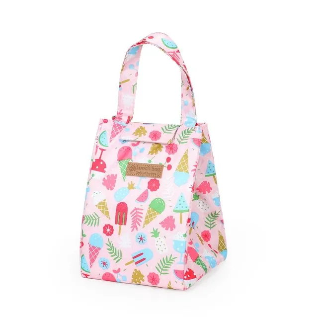Fashionable lunch bag in a beautiful design H