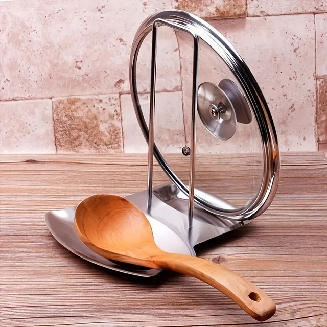 Stainless steel lid stand for restaurants