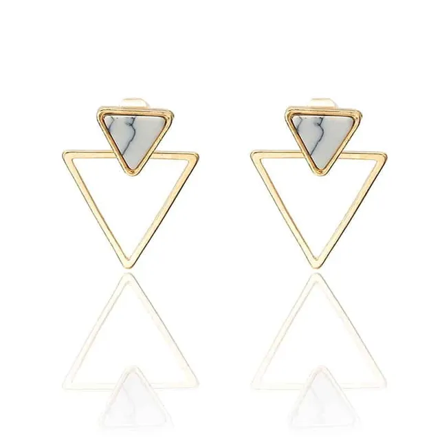 Luxury earrings Triangle