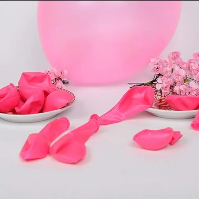 Colour decorative balloons - 10 pieces