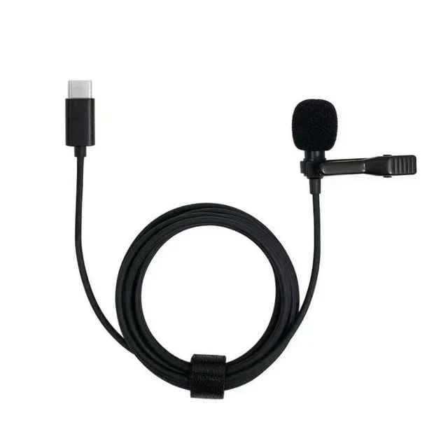 Microphone with mobile phone connection