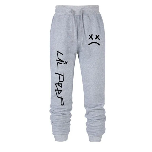 Men's modern sweatpants with Lil print