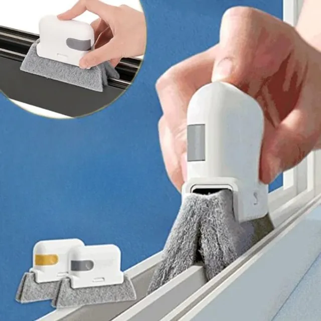 Window groove cleaning tool