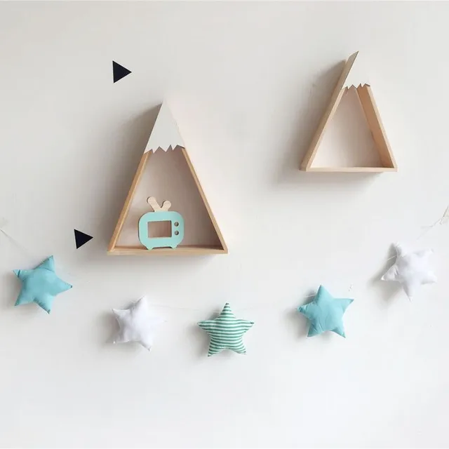 Decorative garlands with stars