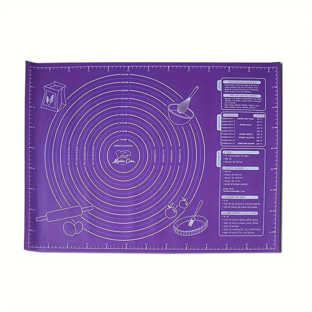 Tapis de cuisson en silicone extra large, tapis de cuisson antiadhésif, plan de travail, tapis à rouler pour pâte, pour pain, confiseries, fabrication de biscuits