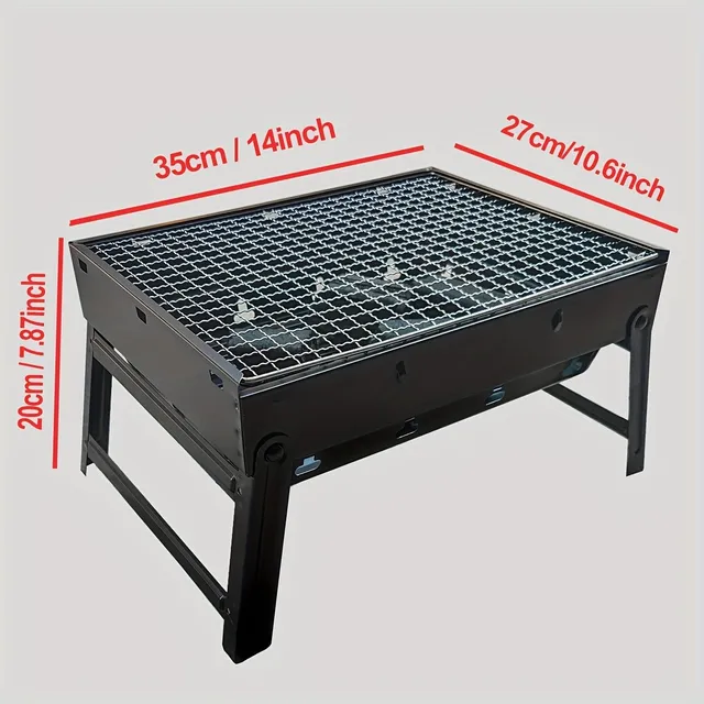 Foldable Preferable Barbecue Barbecue: Ideal for Kemp, Picnics and More Outdoor Entertainment