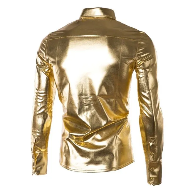 Men's shiny shirt Anthony