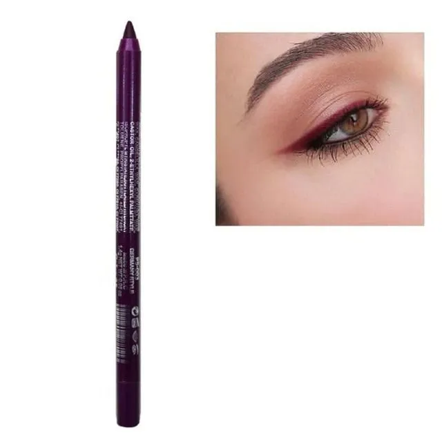 Long-lasting waterproof eye pencil - various colours