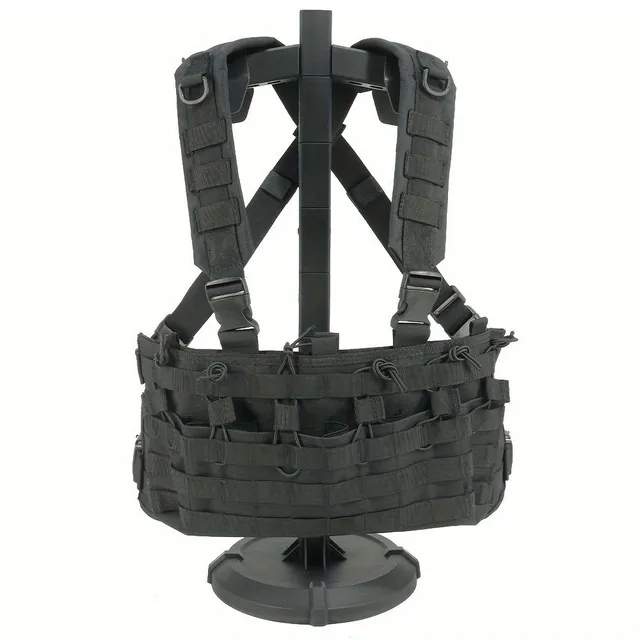 Tightener Na Tray, Resistant Trailer To Chest W/MOLLE Pouch Holder To Tray, Adjustable Hunting Airsoft Vest