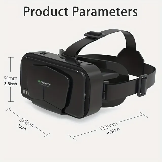 3D VR Smart headset virtuálnej realitnej hry