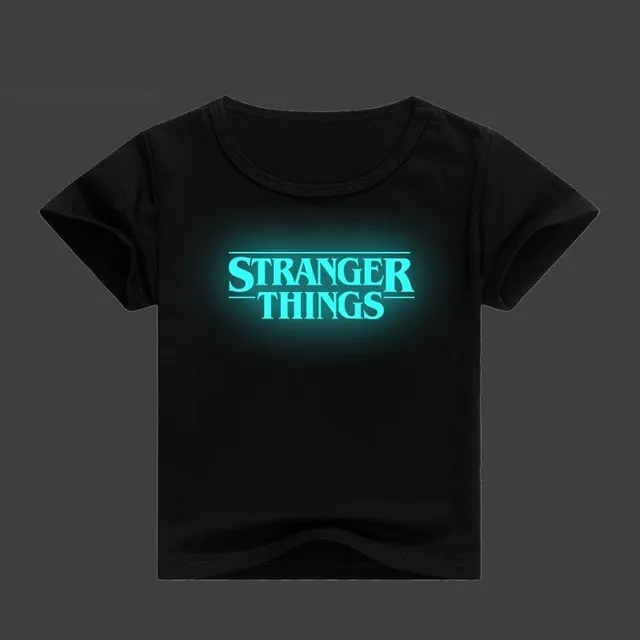 Dziecięca świecąca koszulka Stranger Thing