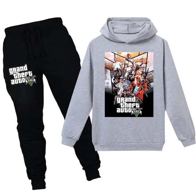 Kids tracksuit with GTA V print