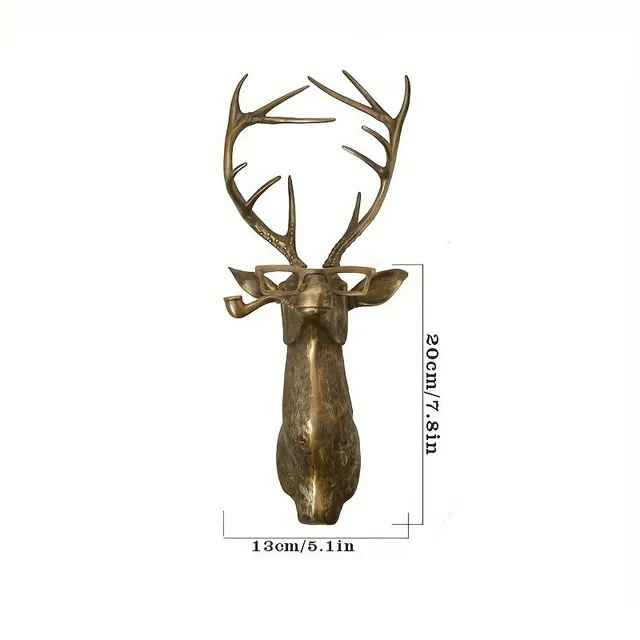 Hanging Deer Ornament Frankie from Resin Art