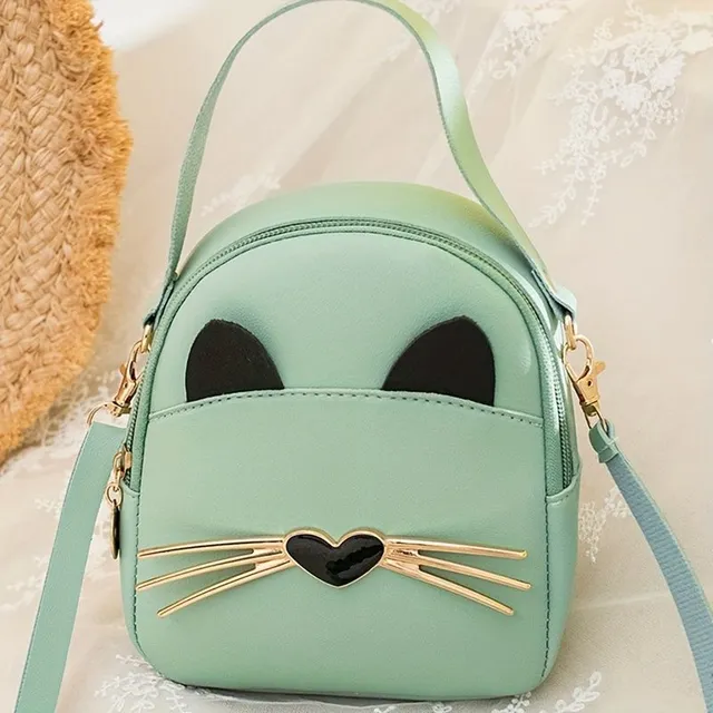 Fashion crossbody bag with cartoon printing