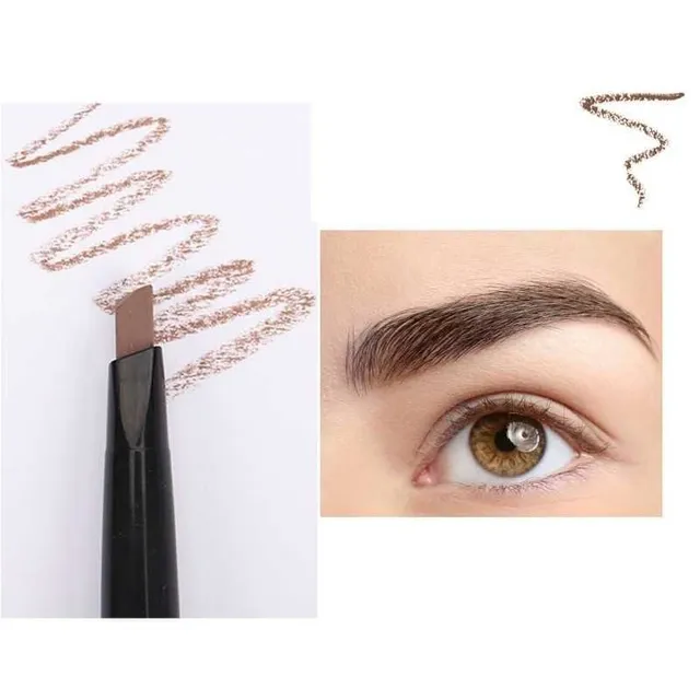 Waterproof double-sided eyebrow pencil