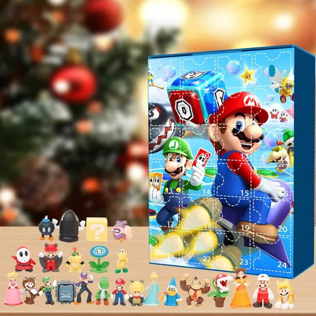 Super Mario karácsonyi advent naptár