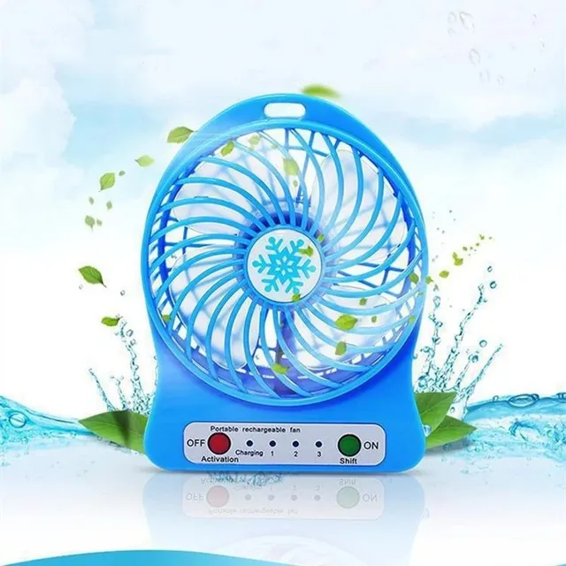 Portable charging fan - USB charging