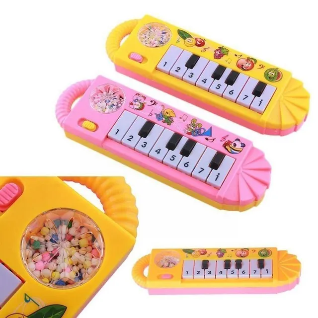 Detské mini piano s 8 klávesmi - 2 farby